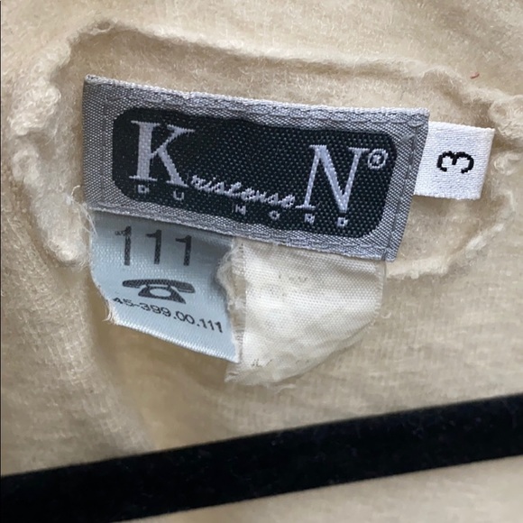 KRISTENSEN DU NORD Cashmere Cardigan Sz 3 - Picture 2 of 8